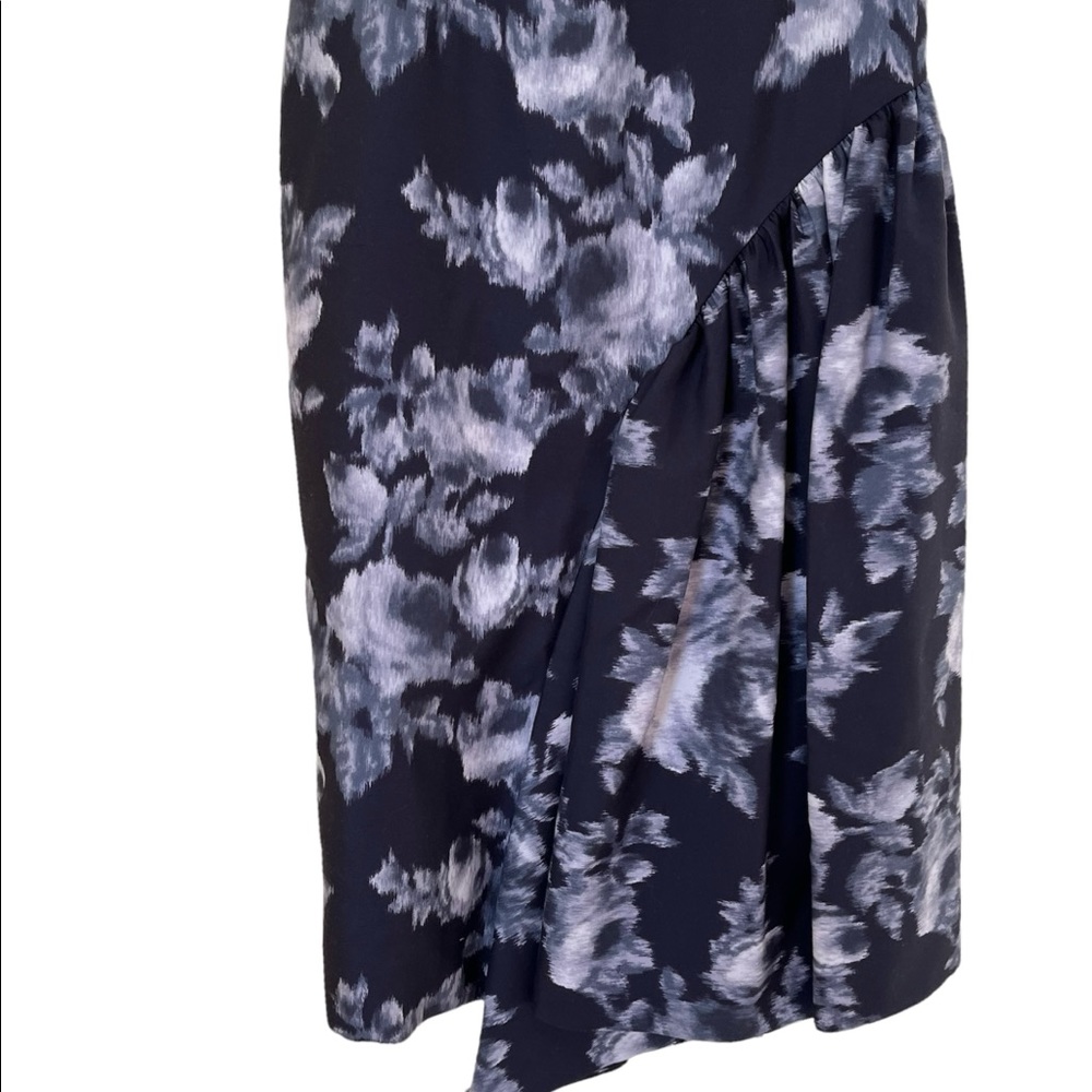 Michael Kors COLLECTION Chine Floral Mikado Pannier Slip Dress 2 NWOT - Picture 4 of 11
